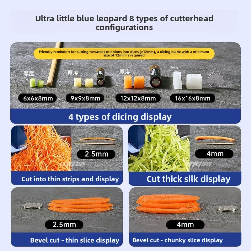 Multifunctional miter vegetable cutter