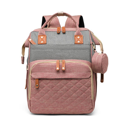 Multifunctional Mommy Bag with Baby Rocking Bed