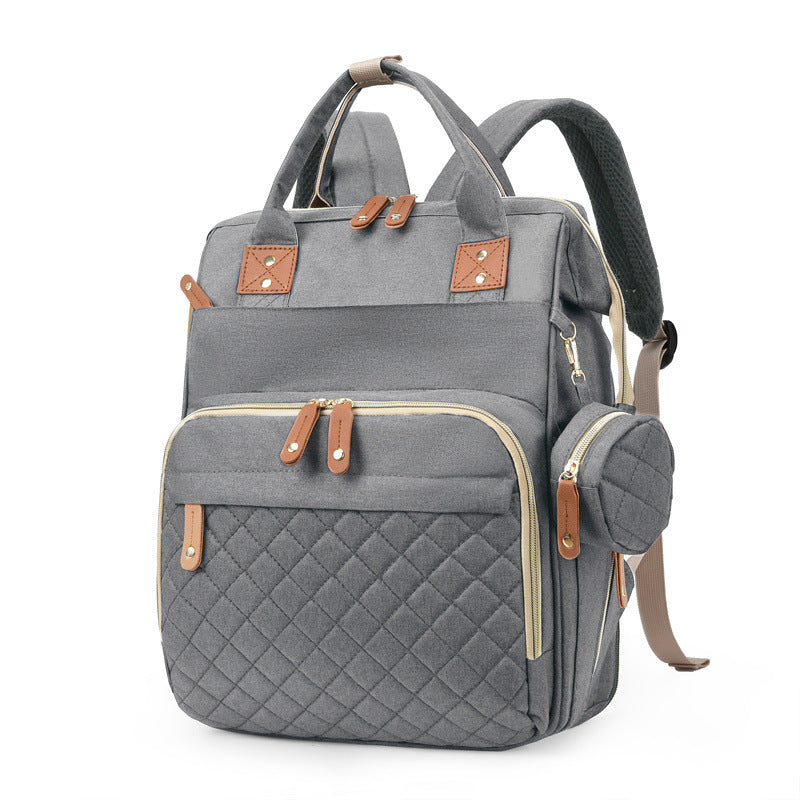 Multifunctional Mommy Bag with Baby Rocking Bed