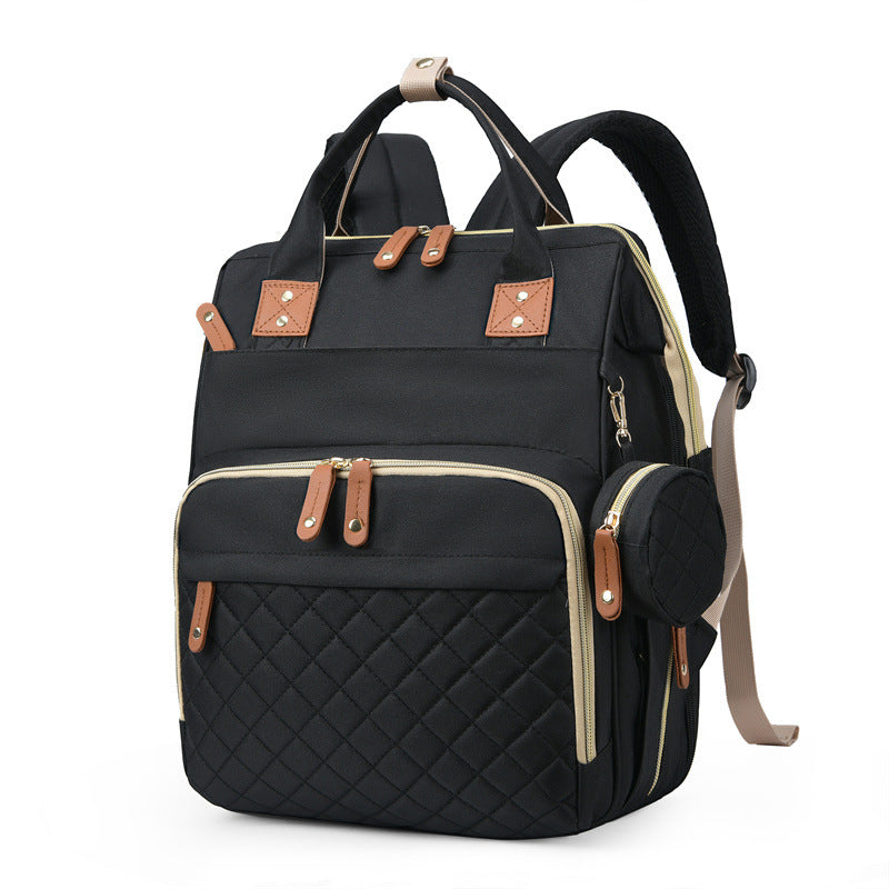 Multifunctional Mommy Bag with Baby Rocking Bed