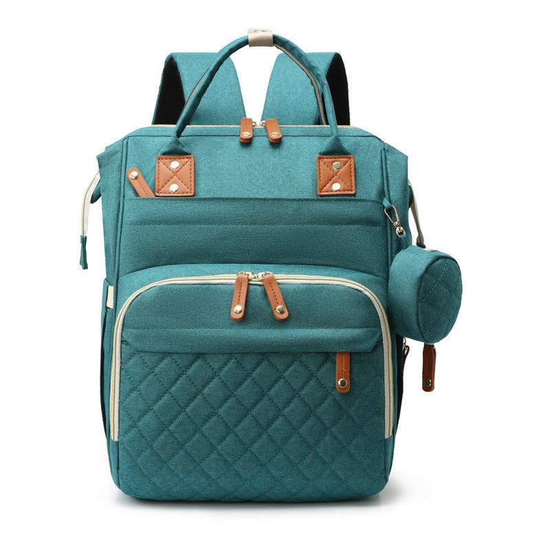 Multifunctional Mommy Bag with Baby Rocking Bed