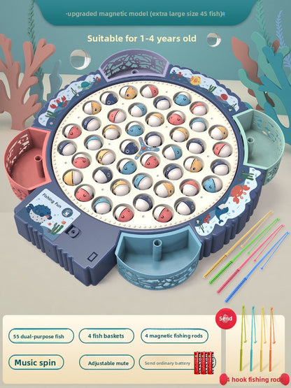 Multifunctional music-powered fishing reel