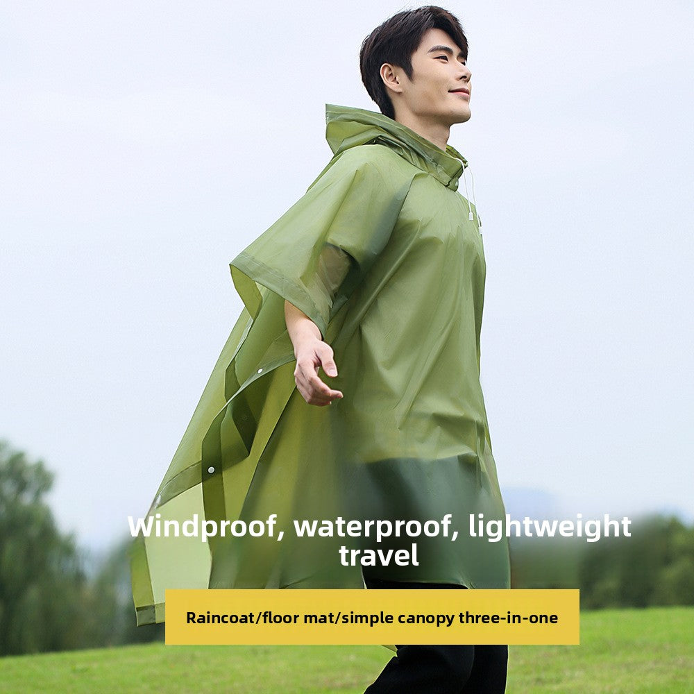 Multifunctional Outdoor Rain Poncho