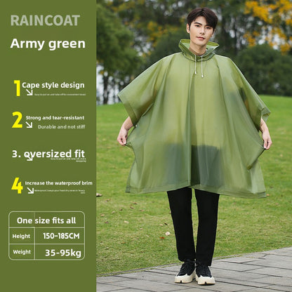 Multifunctional Outdoor Rain Poncho
