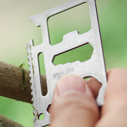 Multifunctional Outdoor Survival Tool Card