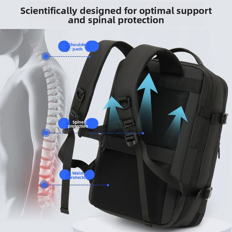 Multifunctional Oxford Cloth Laptop Backpack