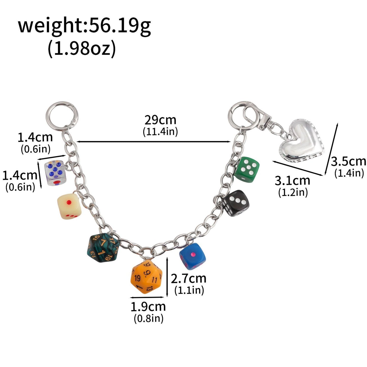 Multifunctional Pearl Rhinestone Keychain