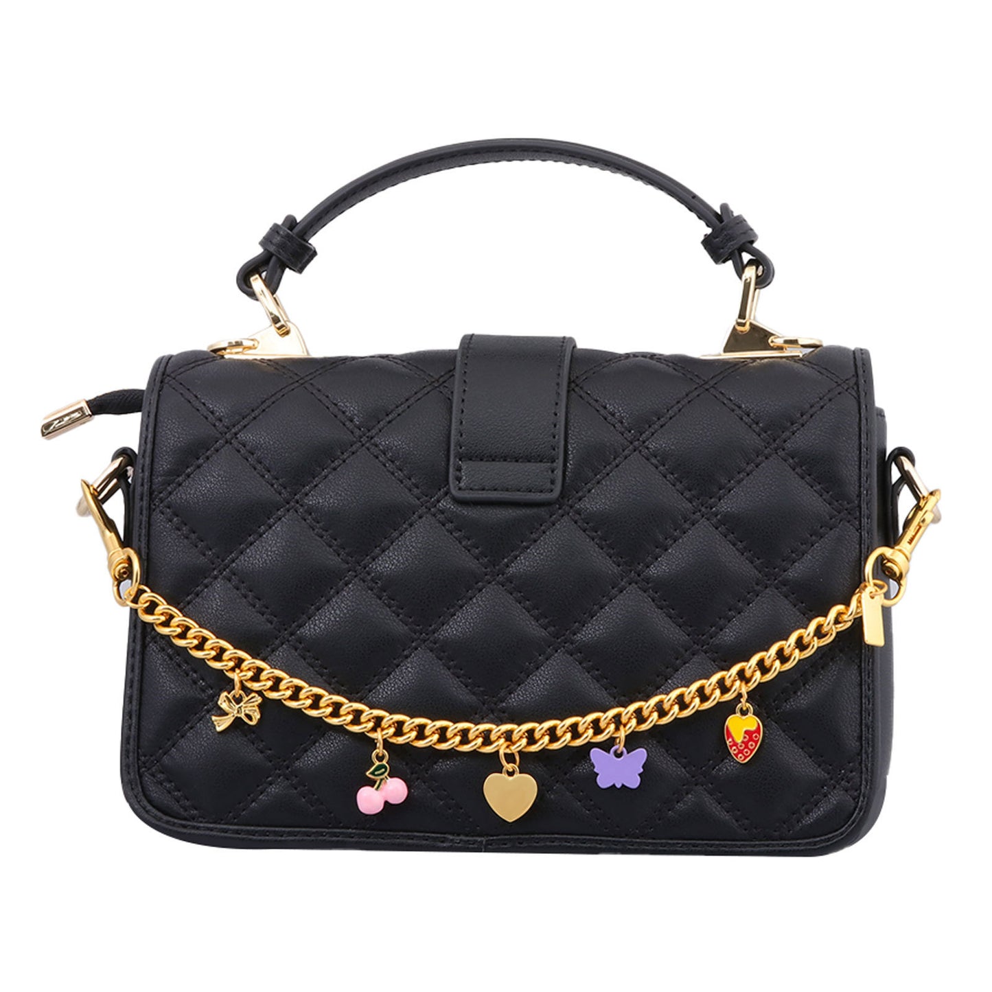 Multifunctional Pearl Rhinestone Keychain