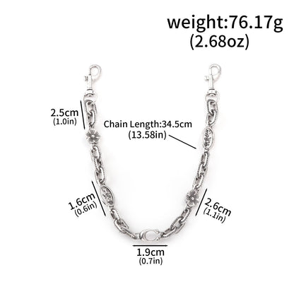 Multifunctional Pearl Rhinestone Keychain