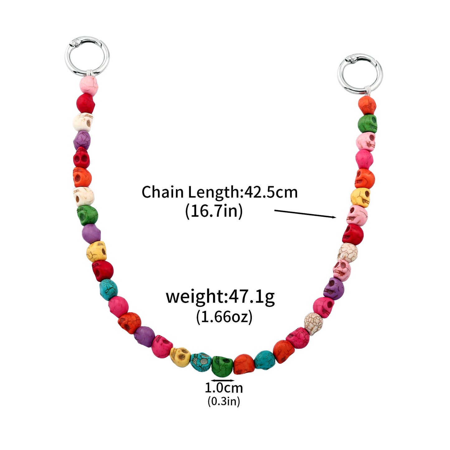 Multifunctional Pearl Rhinestone Keychain