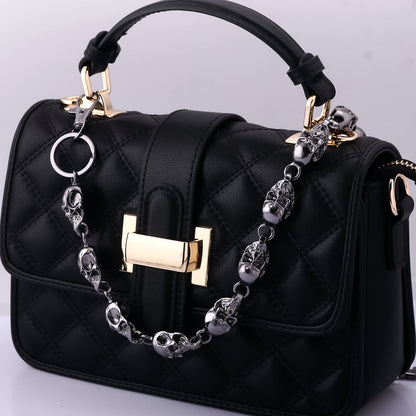 Multifunctional Pearl Rhinestone Keychain