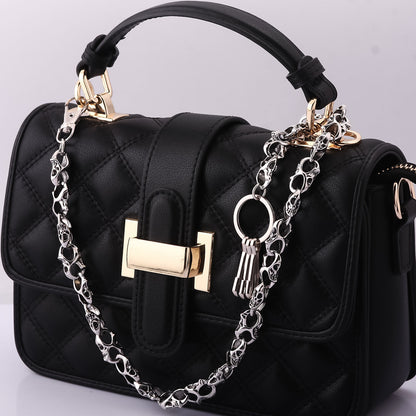 Multifunctional Pearl Rhinestone Keychain