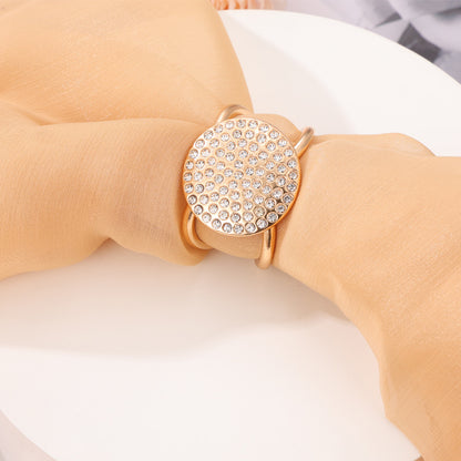 Multifunctional Pearl Scarf Buckle