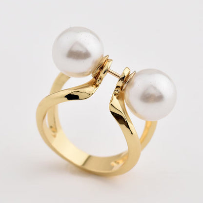 Multifunctional Pearl Scarf Buckle
