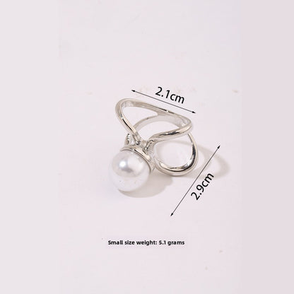 Multifunctional Pearl Scarf Buckle