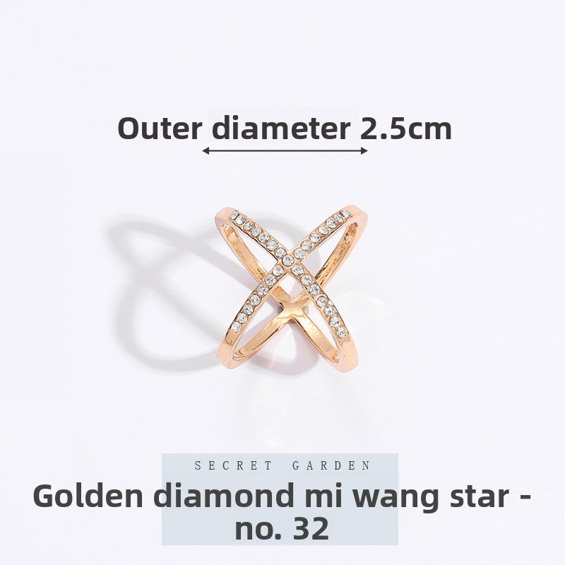 Multifunctional Pearl Scarf Buckle