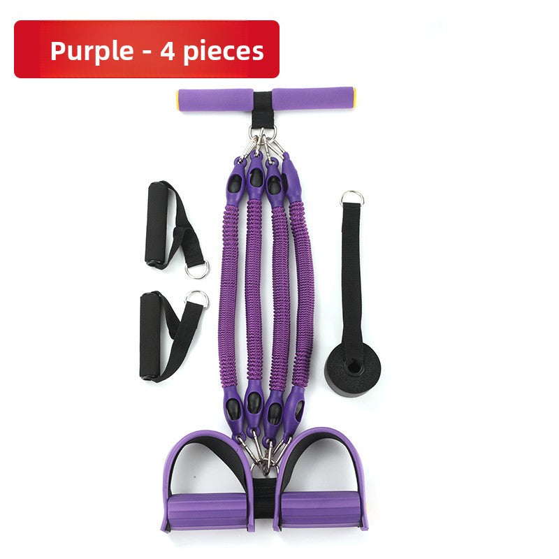 Multifunctional Pedal Resistance Bands Set