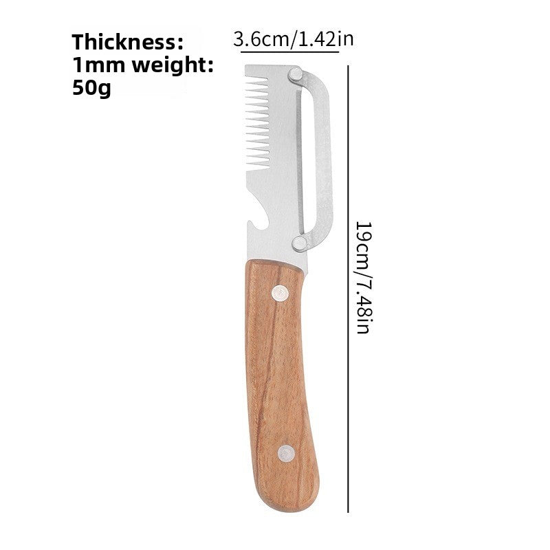 Multifunctional Peeling Knife