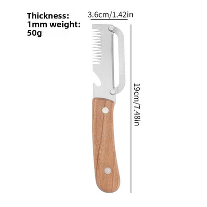 Multifunctional Peeling Knife