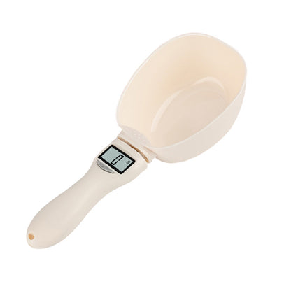 Multifunctional pet electronic measuring spoon and scale