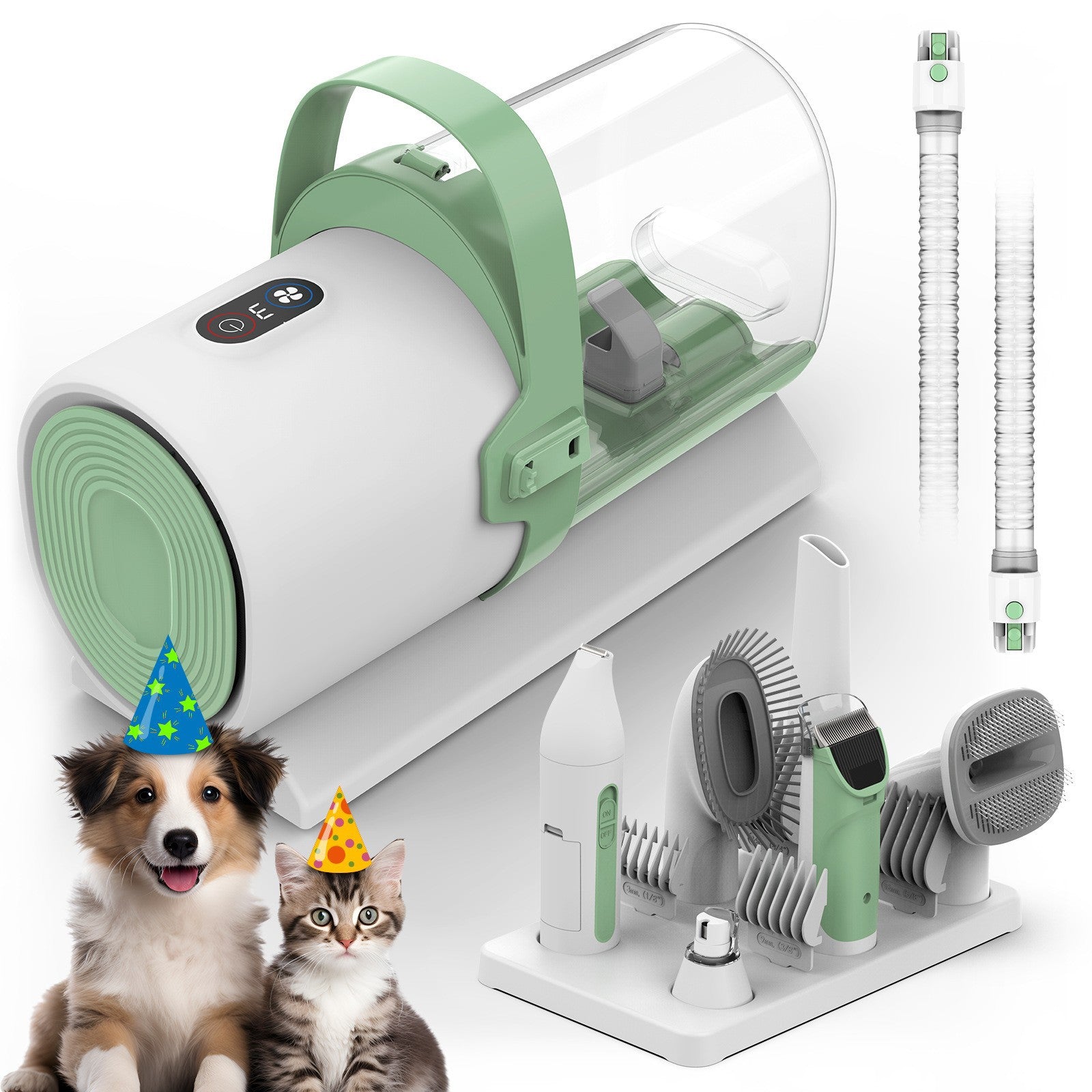 Multifunctional Pet Hair Grooming Vacuum Trimmer