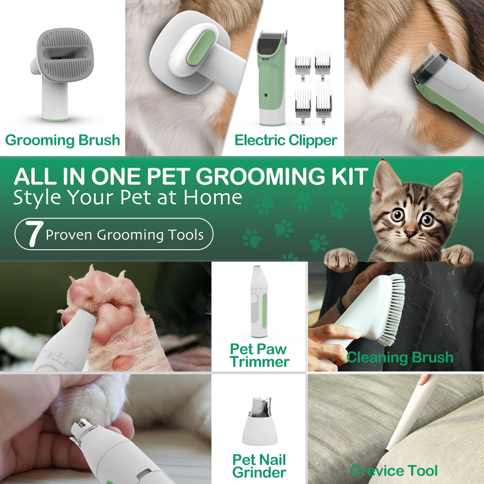 Multifunctional Pet Hair Remover and Trimmer