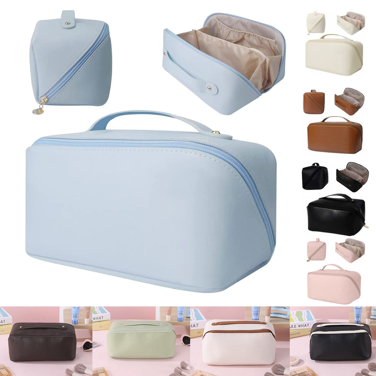 Multifunctional Pillow Makeup Bag