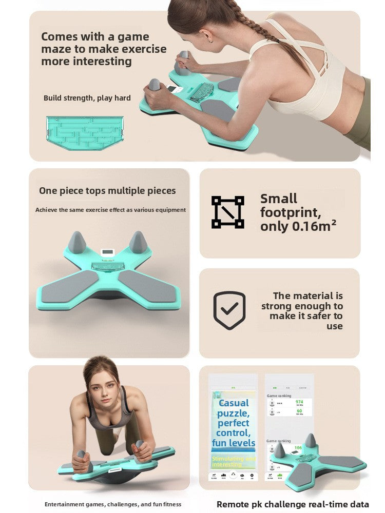Multifunctional Plank Training Board with App Game