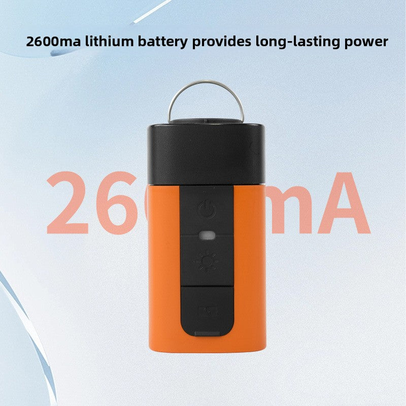 Multifunctional Portable Air Pump with LED Light