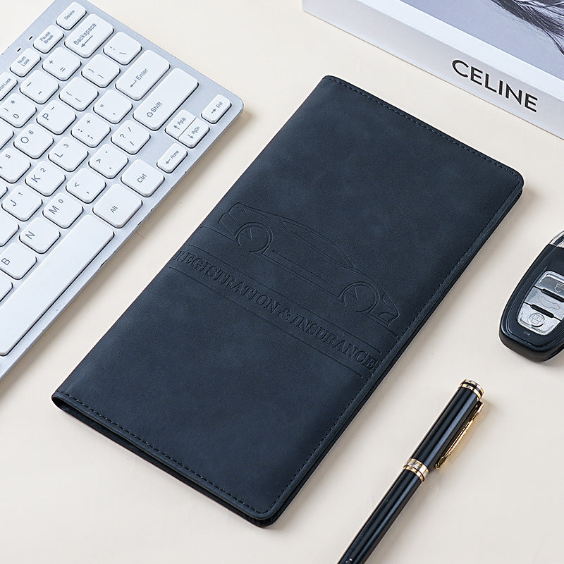 Multifunctional PU Document Holder