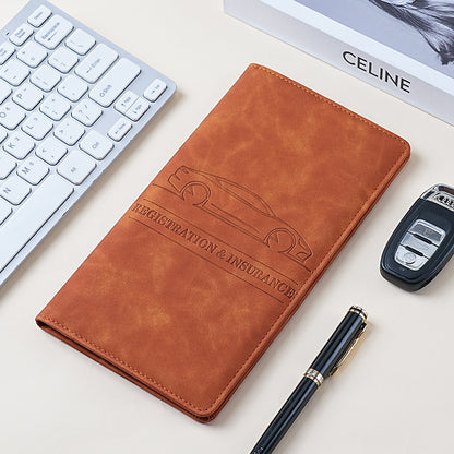Multifunctional PU Document Holder