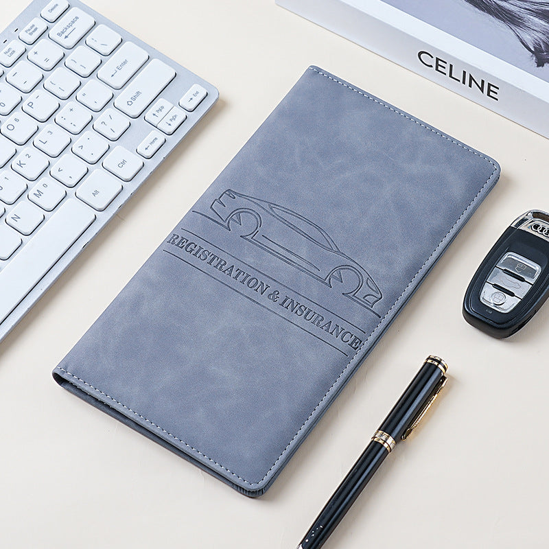 Multifunctional PU Document Holder