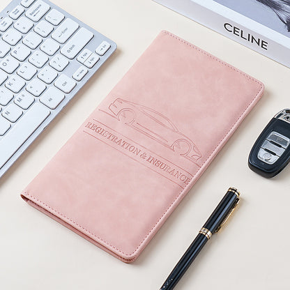 Multifunctional PU Document Holder