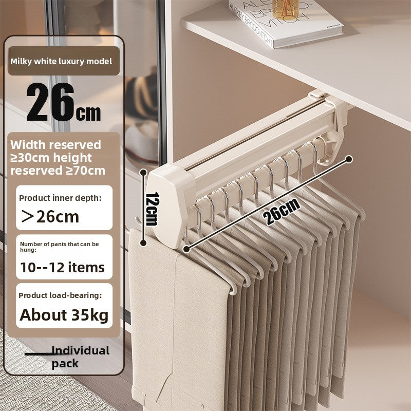 Multifunctional Pull-out Wardrobe Trousers Rack