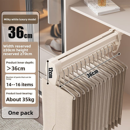 Multifunctional Pull-out Wardrobe Trousers Rack