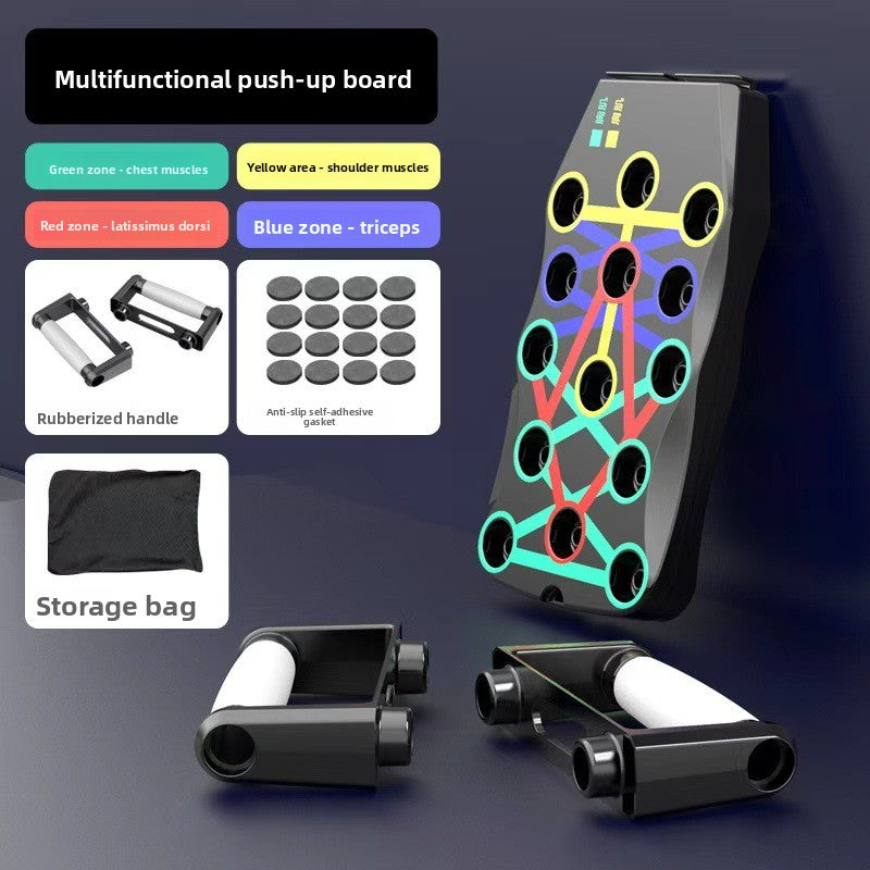 Multifunctional Push Up Training Board with Non-Slip Grips