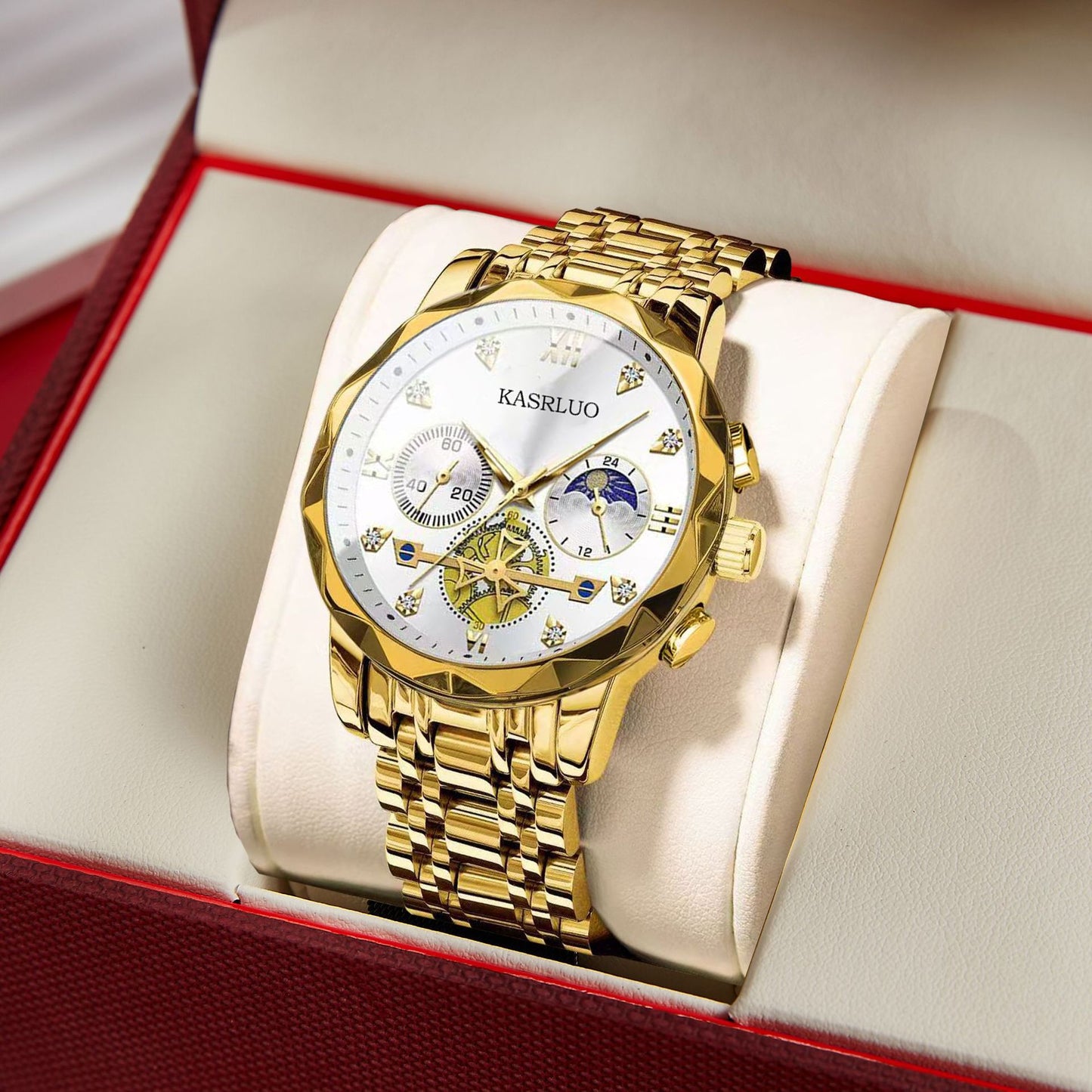 Multifunctional quartz watch