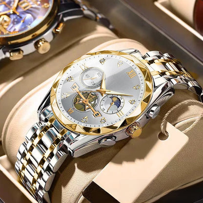 Multifunctional quartz watch