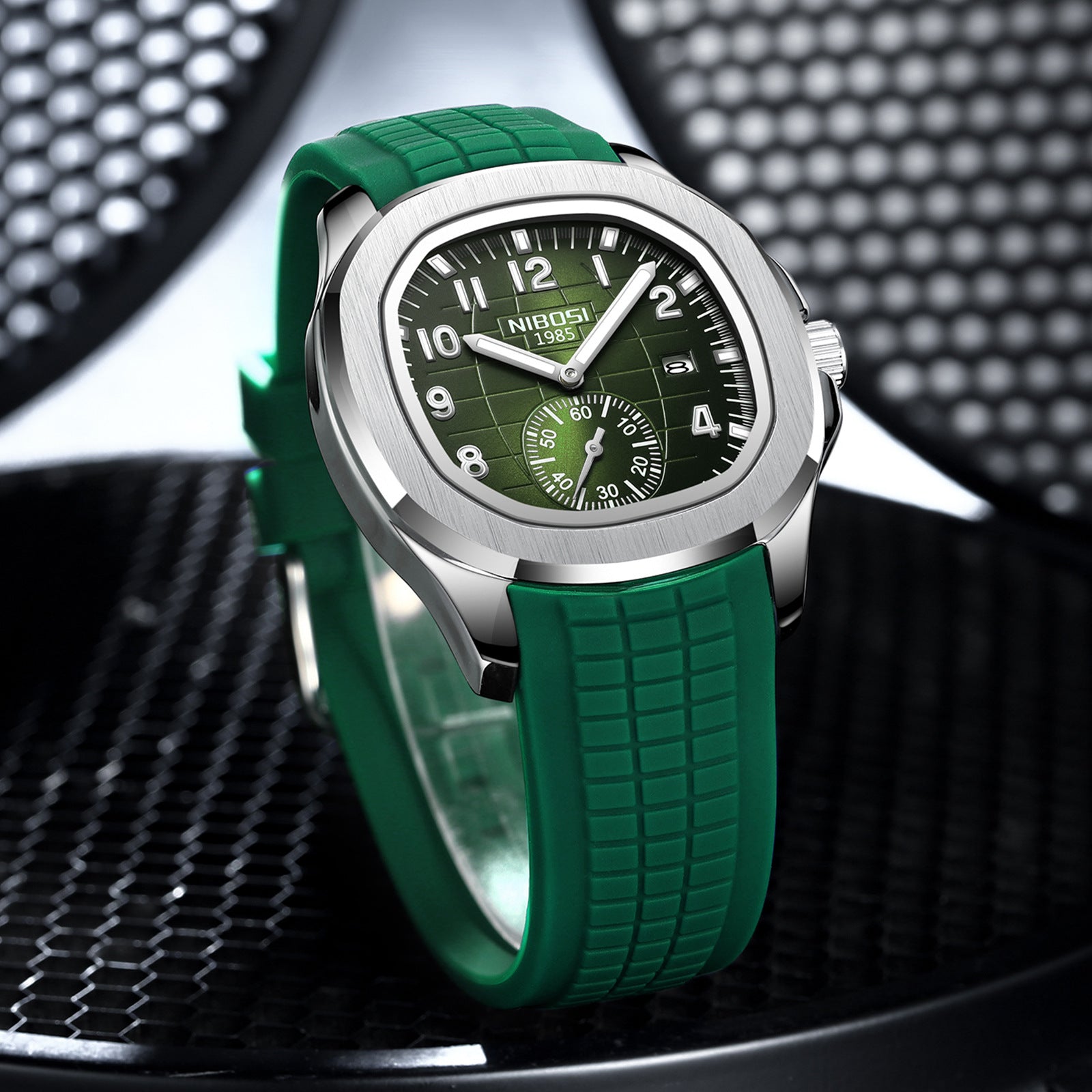 Multifunctional Quartz Watch with Luminous Display