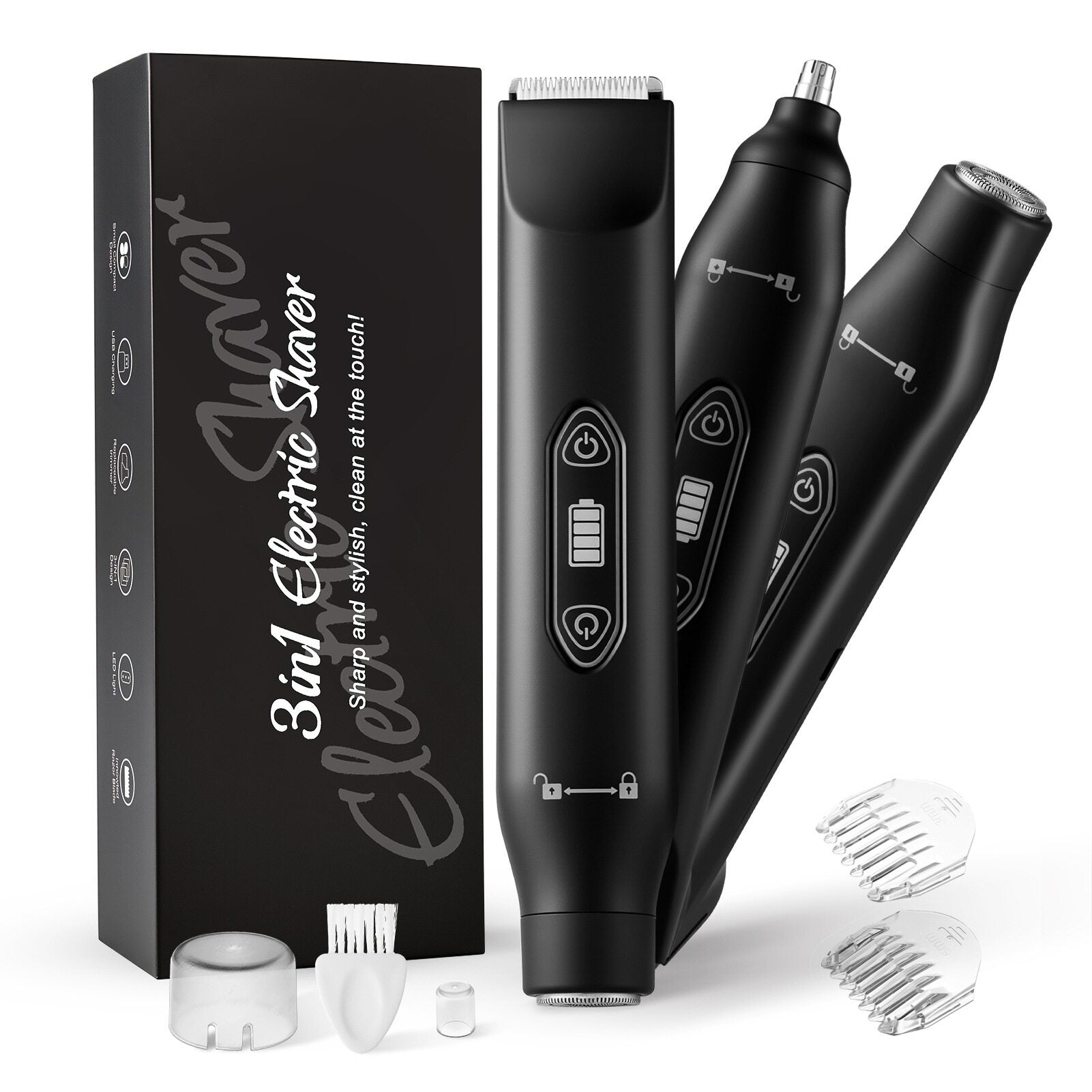 Multifunctional Rechargeable Electric Shaver