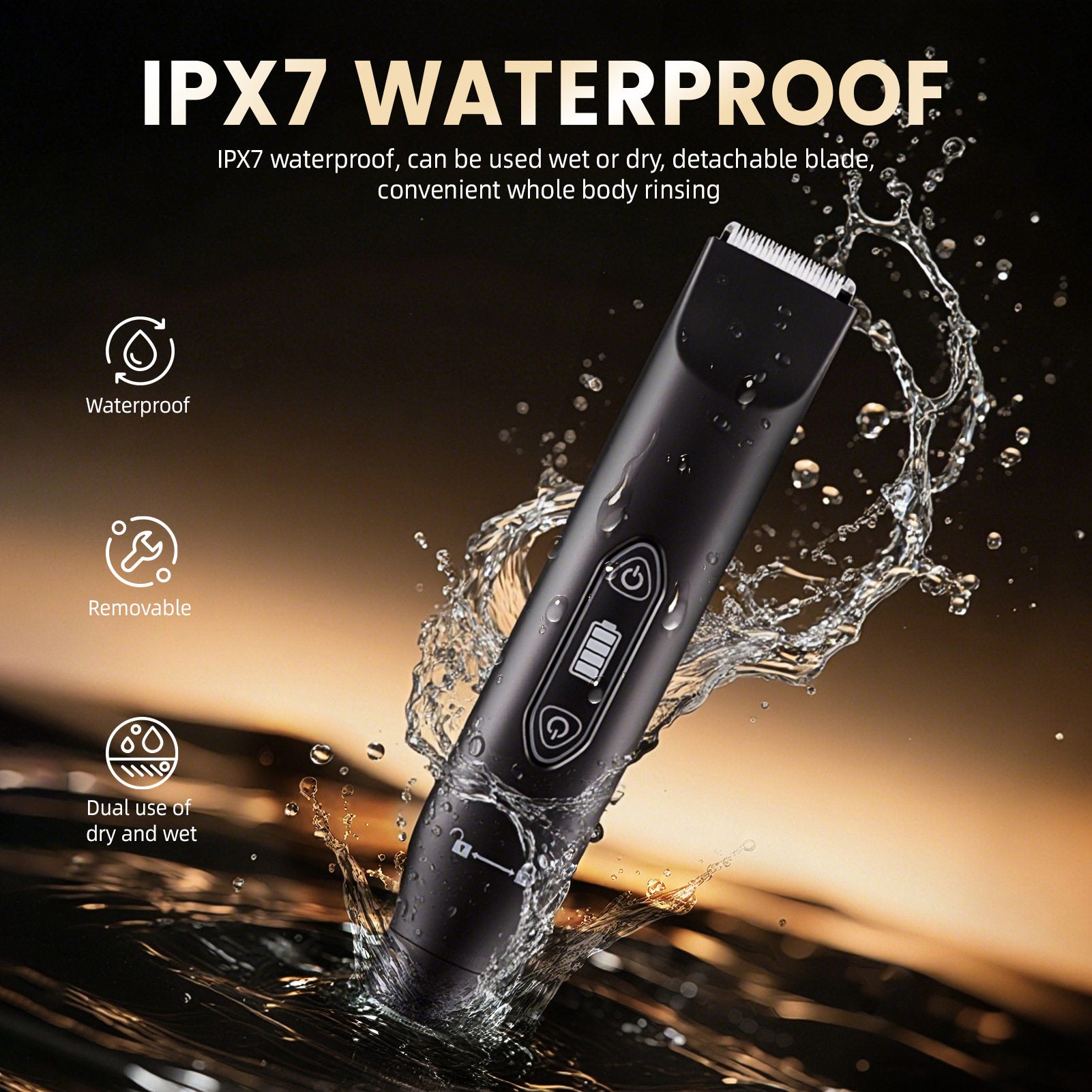 Multifunctional Rechargeable Electric Shaver