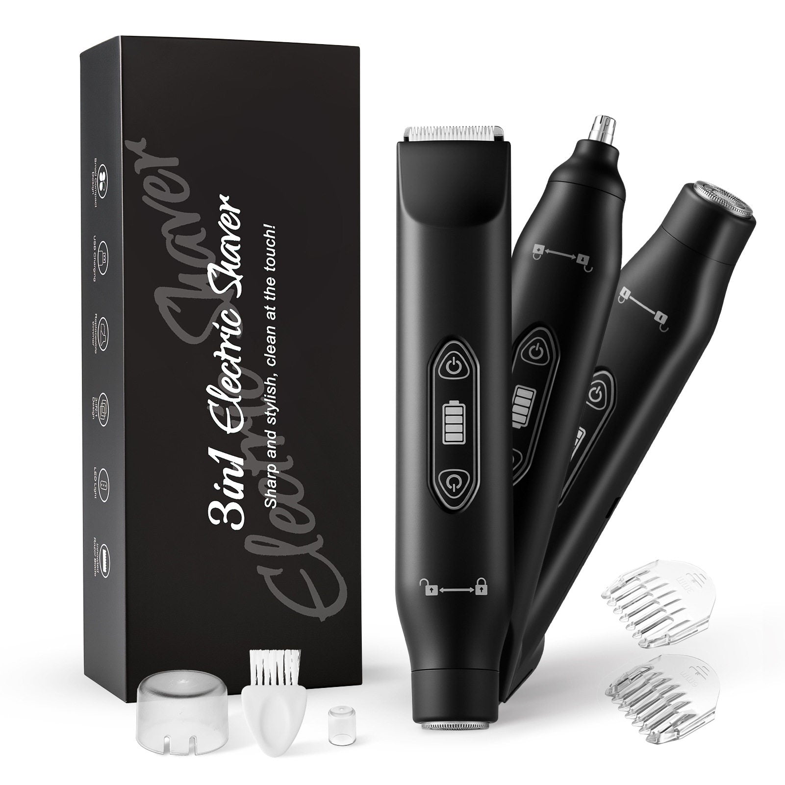 Multifunctional Rechargeable Electric Shaver