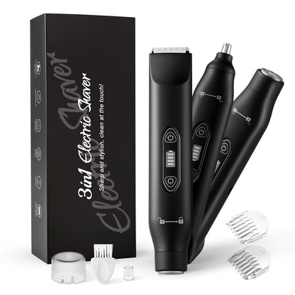 Multifunctional Rechargeable Electric Shaver
