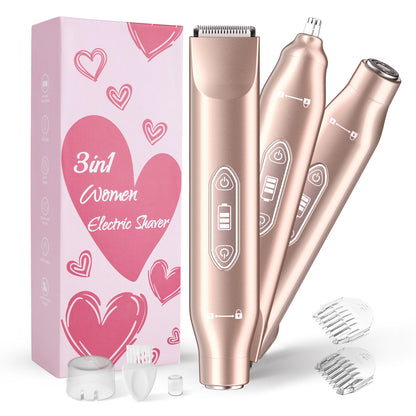 Multifunctional Rechargeable Electric Shaver