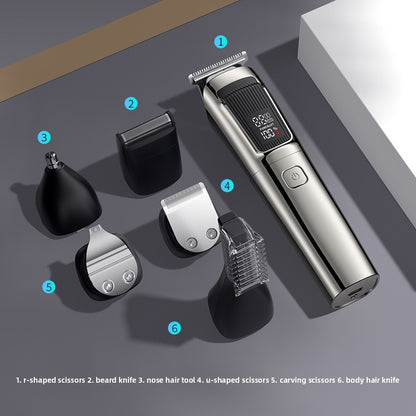 Multifunctional Rechargeable Hair Clipper