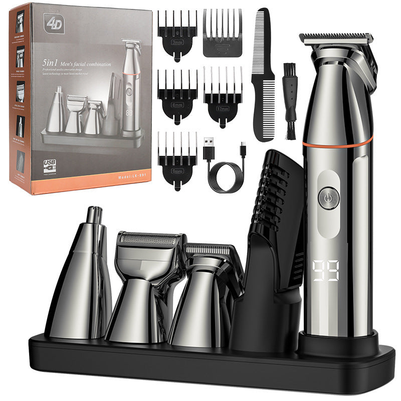 Multifunctional Rechargeable Hair Clipper