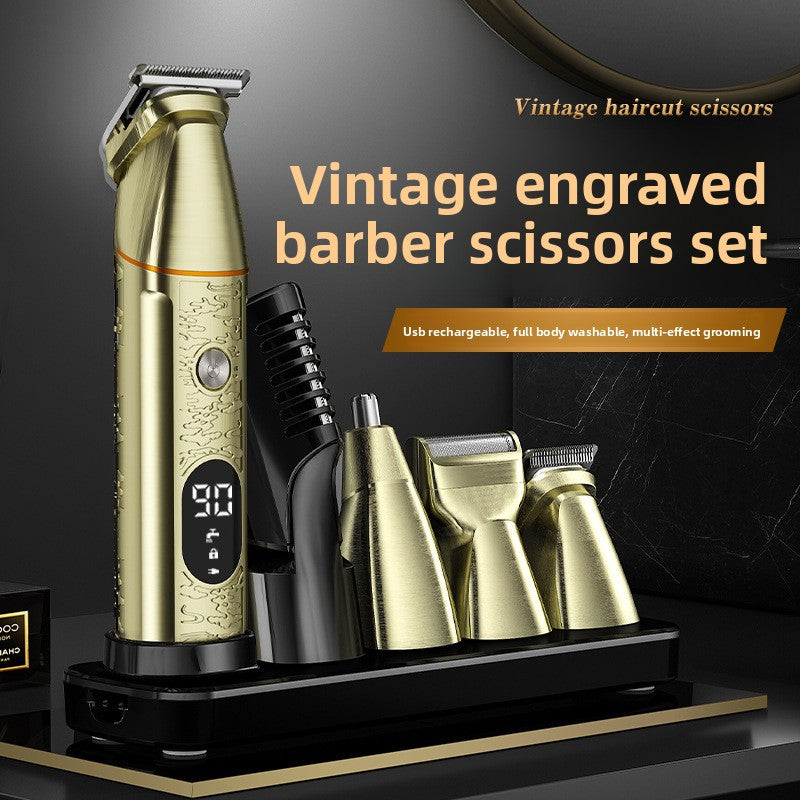 Multifunctional Rechargeable Hair Clipper