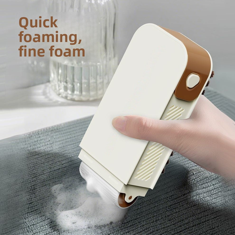 Multifunctional Roller Foaming Soap Box with Brush