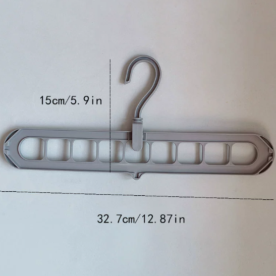 Multifunctional Rotating 9-Hole Foldable Clothes Hanger