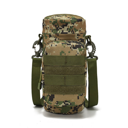 Multifunctional Shoulder Bag with Water Bottle Holder